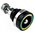 Staubli Green, Yellow Female Test Socket, 6 mm Connector, Nickel Plating