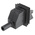 RS PRO Crocodile Clip 4 mm Connection, 10A, Black