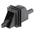 RS PRO Crocodile Clip 4 mm Connection, 10A, Black
