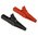 Staubli Crocodile Clip 4 mm Connection, 32A, Black, Red