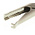Hirschmann Test & Measurement Crocodile Clip 4 mm Connection, Nickel-Plated Steel Contact, 4A