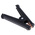Mueller Electric Crocodile Clip, Copper Contact, 300A, Black