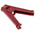 Mueller Electric Crocodile Clip, Copper Contact, 300A, Red