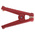 Mueller Electric Crocodile Clip, Copper Contact, 300A, Red