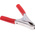 Mueller Electric Crocodile Clip, Nickel-Plated Steel Contact, Red