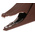 Staubli Crocodile Clip 4 mm Connection, Brass Contact, 32A, Brown
