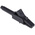 Hirschmann Test & Measurement Crocodile Clip 4 mm Connection, Bronze Contact, 15A, Black