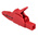 Hirschmann Test & Measurement Crocodile Clip 4 mm Connection, Brass Contact, 32A, Red