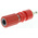 Schutzinger 36A, Red Binding Post With Brass Contacts and Nickel Plated