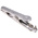 Mueller Electric Crocodile Clip, Nickel-Plated Steel, Steel Contact, 5A