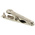 Mueller Electric Crocodile Clip, Nickel-Plated Steel, Steel Contact, 5A