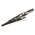 Mueller Crocodile Clip 4 mm Connection, Nickel-Plated Steel, Steel Contact, 10A
