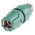 Hirschmann Test & Measurement 63A, Green Binding Post With Brass Contacts and Nickel Plated