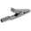 Hirschmann Test & Measurement Crocodile Clip 2 mm Connection, Brass, Bronze Contact, 8A, Grey