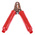 Mueller Electric Crocodile Clip, Copper-Plated Steel Contact, 200A, Red