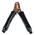 Mueller Electric Crocodile Clip, Copper-Plated Steel Contact, 200A, Black