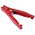 Mueller Electric Crocodile Clip, Copper Contact, 200A, Red