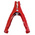 Mueller Electric Crocodile Clip, Copper Contact, 200A, Red