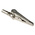 Hirschmann Test & Measurement Crocodile Clip 4 mm Connection, Nickel-Plated Steel Contact, 4A