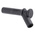 Staubli Black, Male to Female Test Connector Adapter and Nickel Plated - Socket Size: 4mm