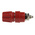 Hirschmann Test & Measurement 4mm Red Terminal Post, 60V dc, 63A, M6 x 0.75 Thread