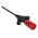 Hirschmann Test & Measurement Red Grabber Clip with Pincers, 2A, 60V dc, 2mm Socket