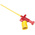 Hirschmann Test & Measurement Red Grabber Clip with Pincers, 4A, 30 V ac, 60 V dc, 4mm Socket