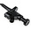 Hirschmann Test & Measurement Black Grabber Clip with Pincers, 4A, 60V dc, 4mm Socket