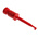 Hirschmann Test & Measurement Red Hook Clip with , 6A, 60V dc
