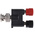 Telegartner Black, Red, Male Binding Post With Brass contacts and Gold Plated - Socket Size: 4mm