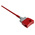 Hirschmann Test & Measurement Red Grabber Clip with Pincers, 4A, 60V dc, 4mm Socket