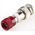 Telegartner Red, Male Binding Post With Brass contacts and Gold Plated - Socket Size: 4mm