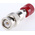 Telegartner Red, Male Binding Post With Brass contacts and Gold Plated - Socket Size: 4mm