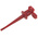 Fluke Red Mini Test Clip, 5A Rating, 2.79mm Tip Size