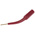Fluke Red, Male Test Connector Adapter With Brass contacts and Gold Plated