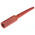 Fluke Red, Female Test Connector Adapter With Brass, Copper contacts and Gold, Nickel Plated