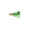 Schutzinger 4mm Green Terminal Post, 1kV, 63A, M6 x 0.75 Thread