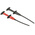 Fluke Black, Red Grabber Clip with Pincers, 1A, 1kV