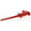 Staubli Red Grabber Clip with Pincers, 1A, 300V, 2mm Socket