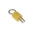RS PRO 1.32mm Yellow Terminal Post
