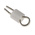 RS PRO 1.32mm White Terminal Post