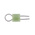 RS PRO 1.32mm Green Terminal Post