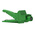 Electro PJP Alligator Clip, Nickel-Plated Steel Contact, 20A, Green