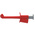 Electro PJP Red Hook Clip with , 20A, 1kV, 4mm Socket