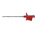 Electro PJP Red Grabber Clip with Pincers, 6A, 1kV, 4mm Socket