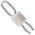 Keystone 1.6mm White Terminal Post