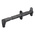 Staubli Black Grabber Clip with Right Angle Jaws, 5A, 4mm Socket
