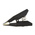 Mueller Electric Black Kelvin Clip, 10A, 7.9mm Jaw Opening, Gold Plating