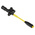 Hirschmann Test & Measurement Black Grabber Clip with Crocodile Jaws, 20A, 1kV, 4mm Socket