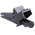 Schutzinger Crocodile Clip 4 mm Connection, Nickel-Plated Contact, 20A, Black